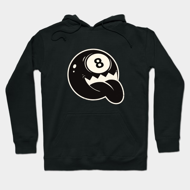 Eight ball monster Hoodie by InnerYou